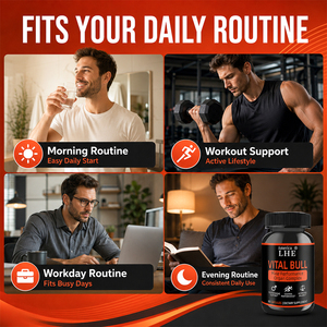 Cápsulas de Órganos de Res Vital Bull de Shecome con Ingredientes Personalizados, Suplemento de Órganos para Apoyo Nutricional - Product Image 6