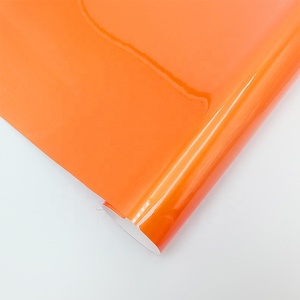 สติกเกอร์ติดรถยนต์ไวนิลเคลือบเงา<span class=keywords><strong>สี</strong></span><span class=keywords><strong>ส้ม</strong></span> - Product Image 4