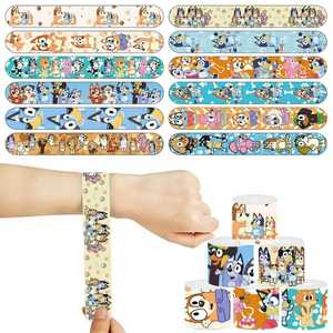 Braccialetti a scatto in PVC ecologici a tema, divertenti giocattoli per bambini, ideali per feste di compleanno, premi di carnevale e regali di Natale - Product Image 6