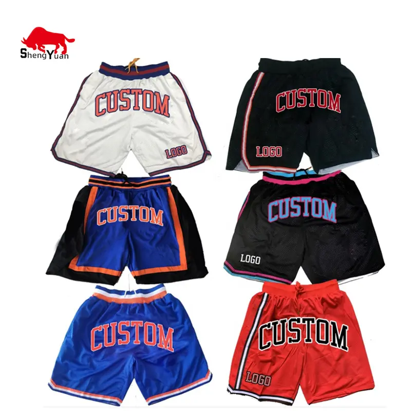 2022 Wholesale Fashion Design Sportswear Custom Men Basketball Short