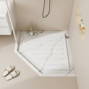 Drenaje Lineal de Diseño Moderno Personalizado, Drenaje Central, Fácil Instalación, Plato de Ducha para Baño y Hotel, Superficie Sólida, Piatti <span class=keywords><strong>Doccia</strong></span> - Product Image 2