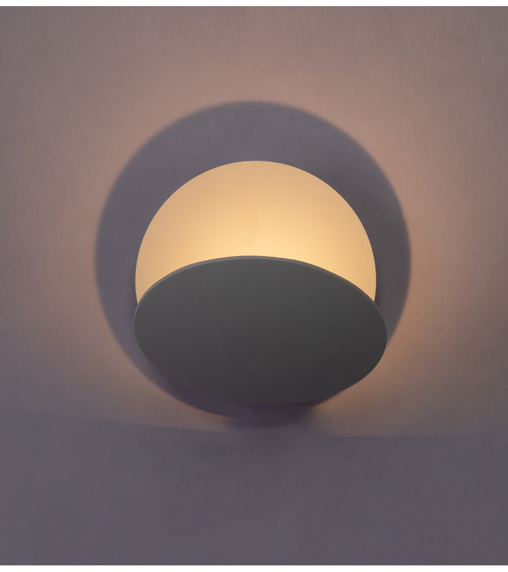 Modern Back Ground Lamp Minimalism 3w Decoration Round Led Wall Light For Indoor Living Room Bedroom Hotel