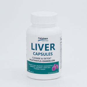 60 capsule di latte di cardo tarassaco epatico capsule di Detox Repair Formula erboristica depurano il fegato integratore di supporto - Product Image 1