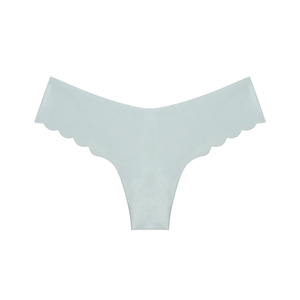<span class=keywords><strong>Perizoma</strong></span> T String Ultra-sottile e Delicato sulla Pelle, Slip Sexy da Donna con Cuciture in Pizzo, Seta Ghiaccio <span class=keywords><strong>Senza</strong></span> Cuciture, <span class=keywords><strong>Perizoma</strong></span> Erotico - Product Image 4