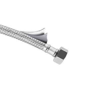 Flexibilidad <span class=keywords><strong>Manguera</strong></span> de bidé Fontanería de agua Metal flexible <span class=keywords><strong>para</strong></span> máquina de calentador de agua <span class=keywords><strong>Manguera</strong></span> flexible <span class=keywords><strong>para</strong></span> <span class=keywords><strong>Wc</strong></span> - Product Image 2