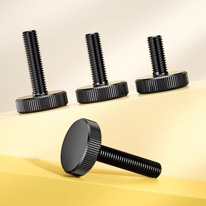 La fábrica puede personalizar tornillos de apriete manual, tornillos de cabeza plana moleteada GB835, tornillos de cabeza redonda negros y tornillos de ajuste de cabeza grande. - Product Image 1