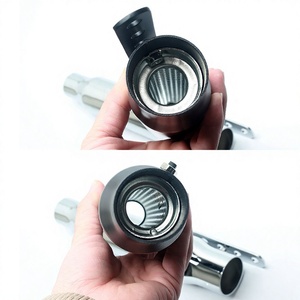 Tubo de Escape para Motocicleta Harley Davidson, Silenciador Recto de 25 mm, Pieza de Modificación Retro para Carreras - Product Image 2