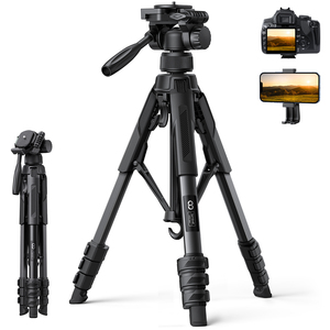 Chân máy lamicall stfc01 cho máy ảnh với tải tối đa 17.6 lbs triển khai chân nhanh chóng cho Iphone DSLR - Product Image 1