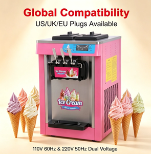 Machine à Glace Commerciale Professionnelle MQL20AN pour Glaces Molles et Gelato, Économe en Énergie, Réfrigérant R290 Garanti - Product Image 1