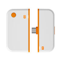 Transmisor y Receptor Inalámbrico de Audio y Video NKiwi CHD09 Tipo C Compatible con HDMI, Punto a Punto, 50M, Plug and Play, para Reuniones con Portátiles