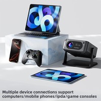 HA109 Projecteur intelligent de nouvelle génération pour cinéma maison, décodage ultra haute définition 1080p, projecteur pour téléphone