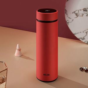 Bouteille isotherme en acier inoxydable recouverte de caoutchouc, 500 ml, anti-fuite, sans BPA, isolation thermique 6-12 heures, prix usine, faible MOQ - Product Image 2