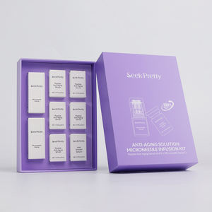 Système de soin du visage anti-âge Seek Pretty <span class=keywords><strong>Skin</strong></span> Booster, micro-infusion d'ADN de saumon PDRN, applicateur de sérum de microneedling - Product Image 2