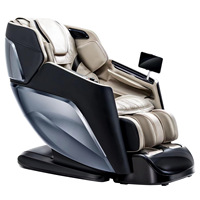 Silla de Masaje Eléctrica de Oficina de Lujo C72, Venta al por Mayor de Fábrica, Cuero PU, Portátil, 4D, Cuerpo Completo, Gravedad Cero, 2023 2024
