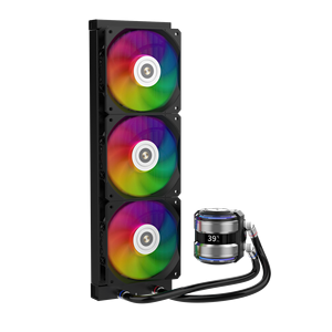 ALSEYE <strong>Triad</strong> <strong>Black</strong> Color 120mm AIO Liquid Cooler ARGB CPU Upgraded Version Water Cooler I360-B-SE for Gaming PC Case - Product Image 6