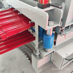 שתי שכבה אחת של אריח גג להרכיב מכונות יש מספר דיאגרמות פרופיל אריח, קטלוגים של מוצרים ניתן לספק. - Product Image 3