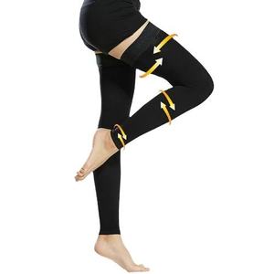 <span class=keywords><strong>Calze</strong></span> a compressione medica 15-21 mmHg a punta aperta, altezza media coscia, in maglia a pois, per il supporto delle vene varicose delle gambe - Product Image 1
