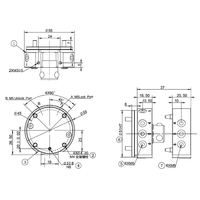 Outil de changement rapide appliquant plusieurs disques d'effecteur d'extrémité de robot industriel Manipulation et meulage de soudage