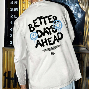 Sudadera con Capucha de Punto Grueso de 190 g, Cuello Redondo, Talla Grande, al por Mayor, Personalizable con Estampado, Sudadera Informal para Hombre con Estampado - Product Image 2