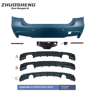 Kit M-Tech Modificado para Serie 3 12-19 MT, Incluye Parachoques Delantero, Faldones Laterales Traseros ZS-51127331567, Nuevo Kit de Carrocería para Serie 3 - Product Image 5