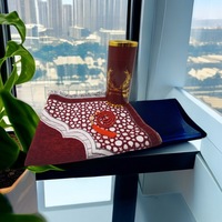 Ensemble de tapis de prière et de chapelets dans un coffret cadeau cylindrique, plusieurs couleurs, tapis de prière portable de voyage, ensemble cadeau de style ethnique