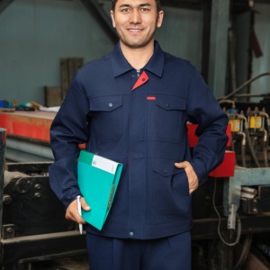 Venta al por mayor de todo el algodón de 2 piezas de trabajo uniforme de todo el algodón de trabajo de todo el Clothes-H1 - Product Image 1