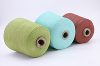 Mélange de viscose coloré comme du lin 89% Viscose 11% Nylon-Résistant aux rides et respirant