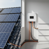Panneau solaire demi-cellule 660W 690W 720W Type N TOPCon Bifacial Double Verre Module PV pour Projet Solaire à Grande Échelle