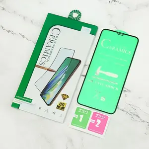 Protector de pantalla de vidrio y cerámica, antigolpes, Nano Tech, para iPhone 14 Pro Max, más barato