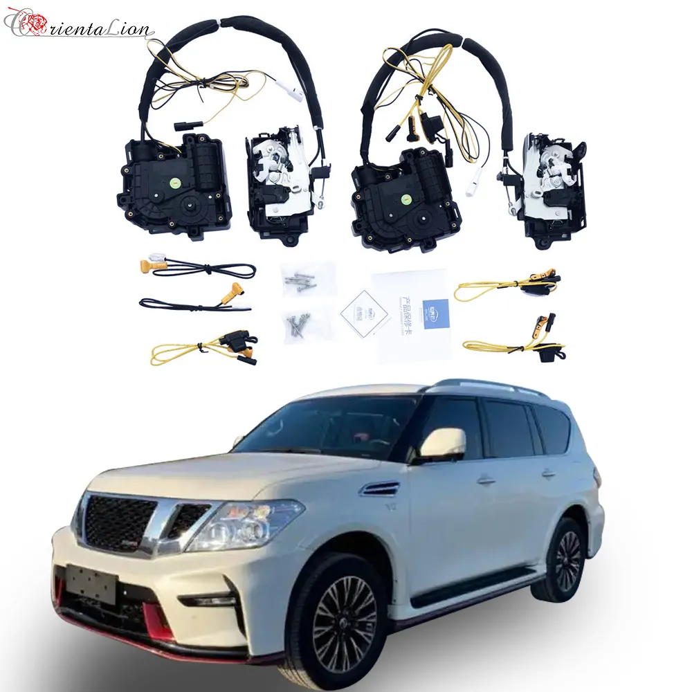 2022 kit para carro, venda quente de carro inteligente automático quatro portas porta porta de sucção elétrica kit macio para nissan patrulha terra qashqai 2016-2021