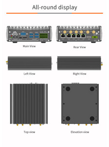 NVIDIA jetson Xavier <span class=keywords><strong>NX</strong></span> 8GB 21Tops ban phát triển ai cạnh máy tính hộp t506s với wifi 4G/5G kit bao gồm - Product Image 4
