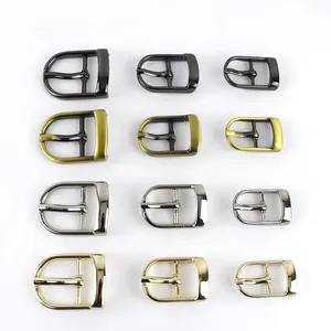 Meetee BF071 14-25mm Handbag Shoulder Belts Buckle Hardware Accessories for Bag Belt Pin Buckle Alloy Adjustable Shoe Buckle