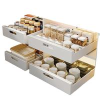 Organizador de Gabinetes Deslizable con Adhesivo Fijo, Estante de Almacenamiento para Despensa, Moderno, Ecológico y Multifuncional, Ahorra Espacio