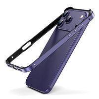 Coque en aluminium métallique Bumper Case pour iPhone 17 17 Pro 17 Pro Max 17 Air Shockproof Silicone Bumper Protect Cover Phone Case
