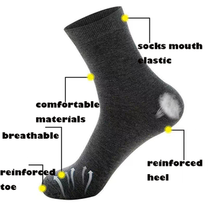 Vớ đen trắng xám đóng gói dạng ống, vớ nam bán buôn số lượng lớn, giá rẻ, vớ mùa hè - Product Image 6