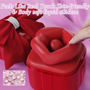 Новинка: OEM-вибратор для женщин в форме языка, силиконовый, с 9 режимами вибрации, водонепроницаемый, с пультом ДУ – идеальный подарок на Рождество - Product Image 5