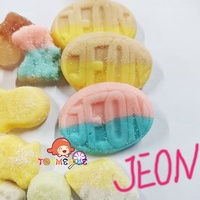 Sour Plus Gummies Bonbons Gelifies Starch Gummy Fox Sweet Foot Jeon Shape Soft Chewy Candy