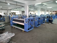 Machine de transfert thermique numérique par sublimation à rouleau mini automatique 20/180 cm pour l'alignement précis des tapis, idéale pour les vêtements et textiles