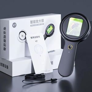 Nouveau <span class=keywords><strong>microscope</strong></span> numérique portable pour enfants V7, loupe électronique industrielle - Product Image 4