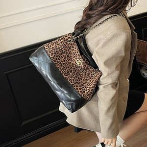 Bolso de mano superventas para mujer, uso diario, Borsa Donna, bolso de mano de lujo de gran capacidad con asa de cadena y correa para el hombro para mujer - Product Image 2