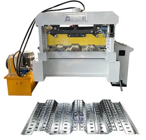 Machine de fabrication d'échafaudages CNC ligne de machines de fabrication d'échafaudages de panneaux de plancher en acier formant des rouleaux