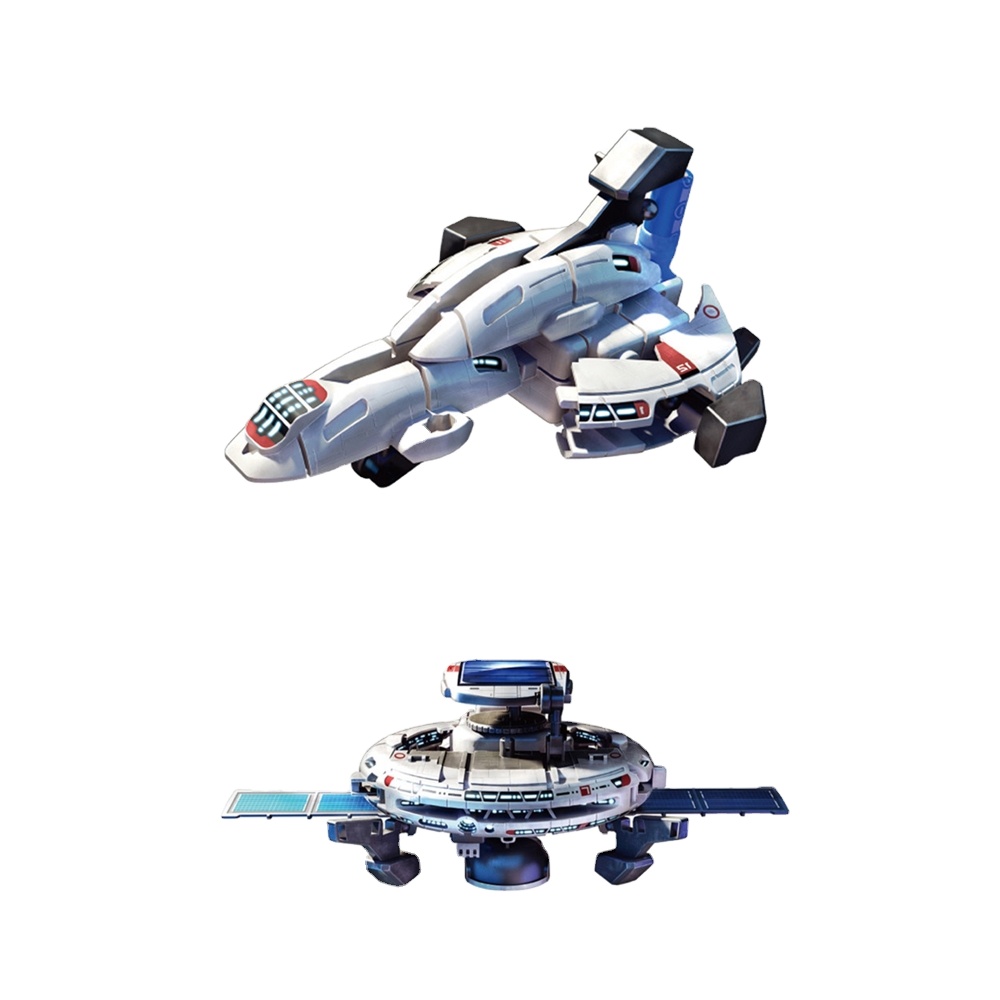 Обучающая игрушка Diy сборный ствол космическое исследование флот Робер солнечная игрушка 6 в 1