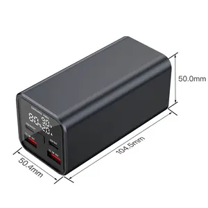 뜨거운 판매 2023 새로운 도착 전원 은행 20000 mah 휴대용 초고속 100W 빠른 충전 노트북 전원 은행