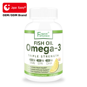 Oméga 3 Triple Force 2500mg – Huile de Poisson en Gélules Molles (120 unités) pour la Santé du Cerveau, des Articulations, des Yeux et du Cœur – Complément Alimentaire pour Hommes et Femmes - Product Image 4