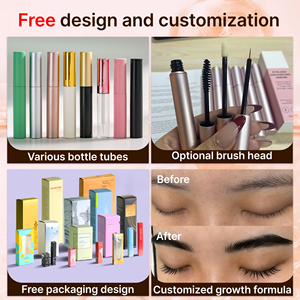 Sérum pour <span class=keywords><strong>cils</strong></span> de marque privée, best-seller, activateur de croissance des <span class=keywords><strong>cils</strong></span>, essence transparente pour <span class=keywords><strong>cils</strong></span>, OEM ODM, flacon vide disponible - Product Image 3