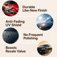 Vernis transparent automobile haute brillance avec protection anti-rayures et anti-UV pour la réparation de carrosserie et la retouche automobile
