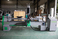 CNC routeur tour tour à bois machine queue stock bois couteau arrière tours machine blliard queues