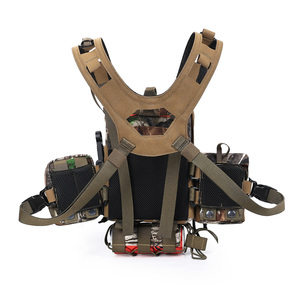 Ptg OEM ngụy trang lá chắn Bino khai thác săn bắn Ống nhòm túi ngoài trời ngực Rig với phun chủ - Product Image 6