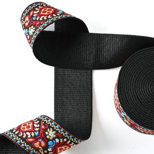 Emobridered Woven Classic 1.5 <strong>Inch</strong> <strong>2</strong> <strong>Inch</strong> Heavy Duty <strong>Webbing</strong> Straps Perfect for Crafts and Sewing, Purse Strap, Belts - Product Image 5