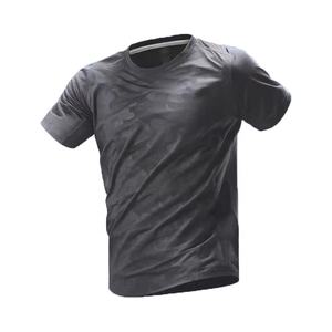 BSCI produttore LOW MOQ per il tempo libero alla moda e semplici camicie da ginnastica mimetiche da uomo in seta di ghiaccio ad asciugatura rapida - Product Image 2